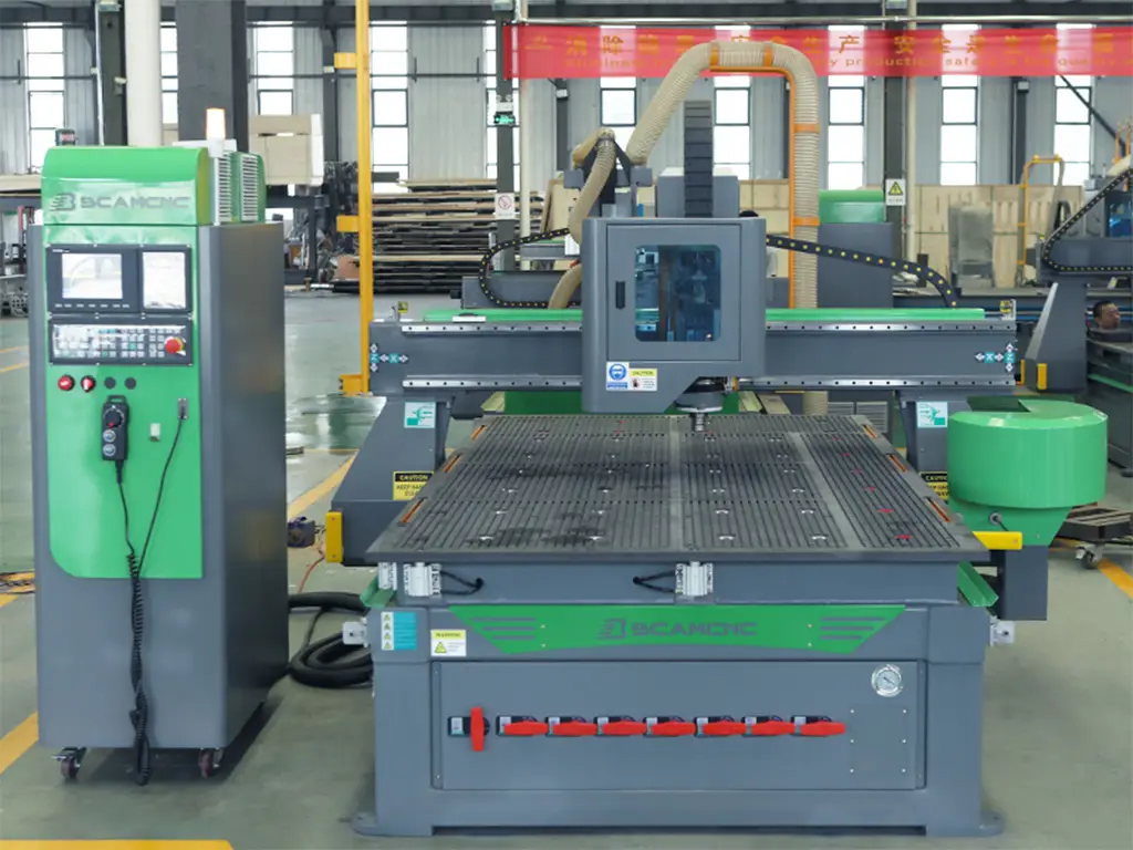 High Precision 3 Axis 1325 CNC Router Front View