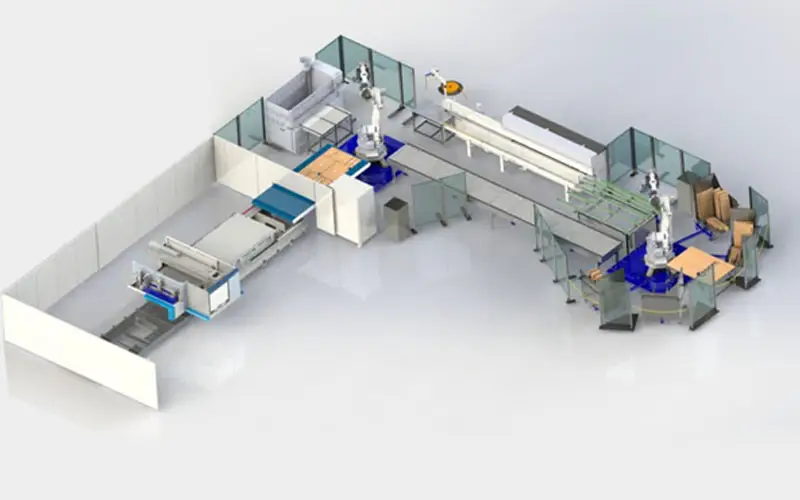door production line